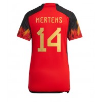 Belgien Dries Mertens #14 Heimtrikot Frauen WM 2022 Kurzarm